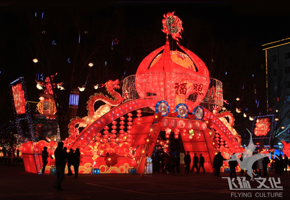 山西春节灯会